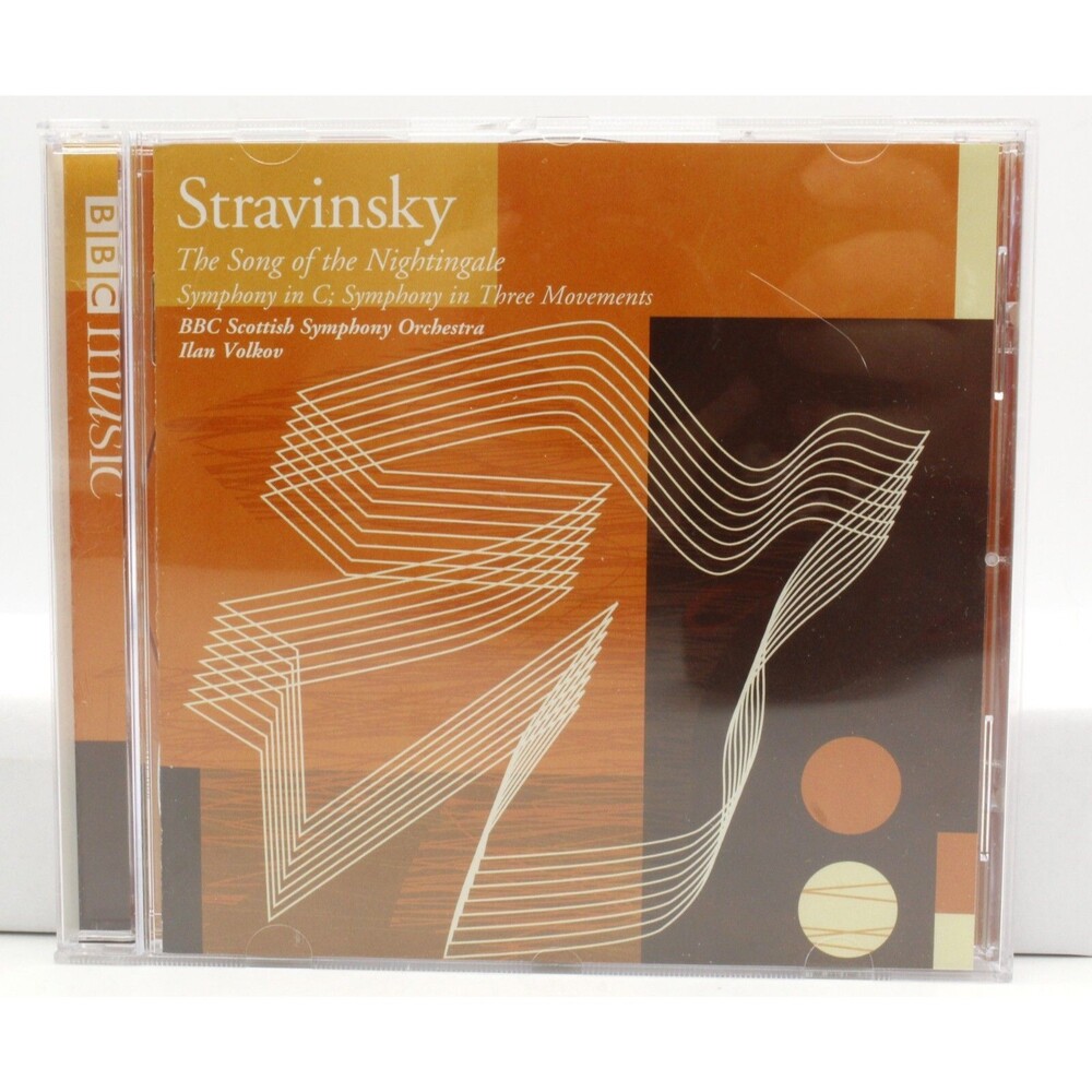 Stravinsky The Song Of The Nightingale Symphony in C BBC music CD